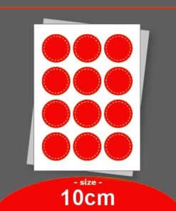 Round Shape - Size 10cm (WP)