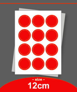 Round Shape - Size 12cm (Semi)