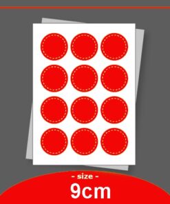 Round Shape - Size 9cm (Semi)