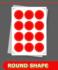 STICKER ROUND SHAPE (SM)