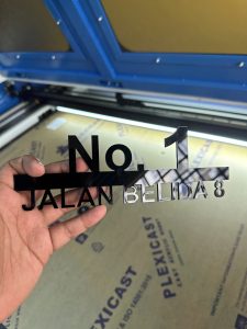 House Plate Number / Plate Number Rumah